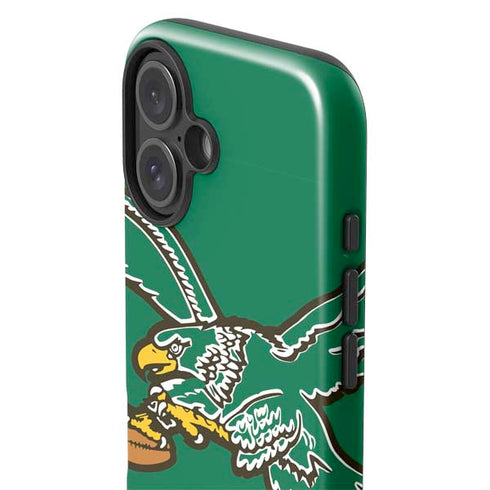 NFL Philadelphia Eagles Retro Logo iPhone 16 Plus Impact Case
