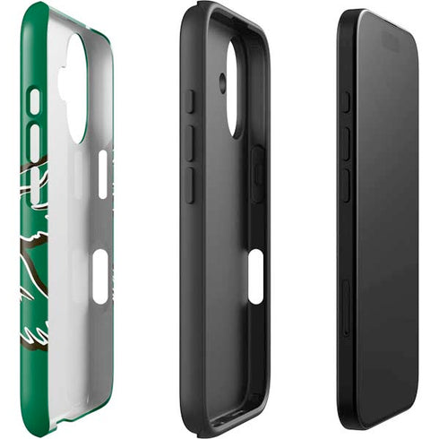 NFL Philadelphia Eagles Retro Logo iPhone 16 Plus Impact Case