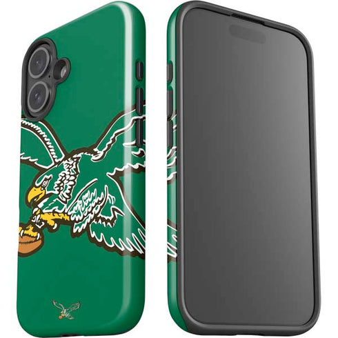 NFL Philadelphia Eagles Retro Logo iPhone 16 Plus Impact Case