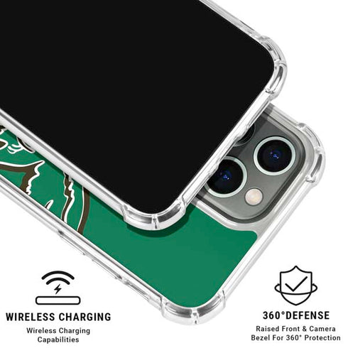 NFL Philadelphia Eagles Retro Logo iPhone 16 Pro Max Clear Case