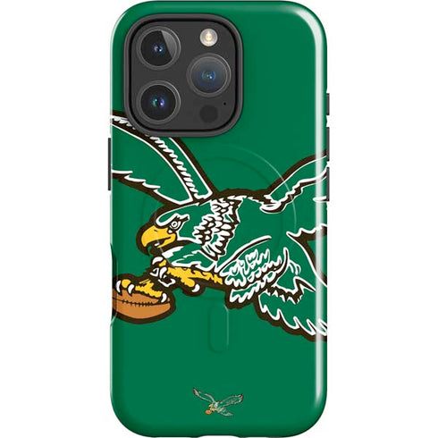 NFL Philadelphia Eagles Retro Logo iPhone 16 Pro Max Magsafe Impact Case