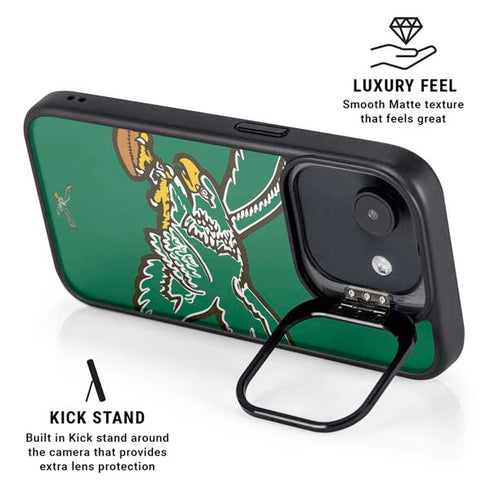 NFL Philadelphia Eagles Retro Logo iPhone 16e Kickstand Case