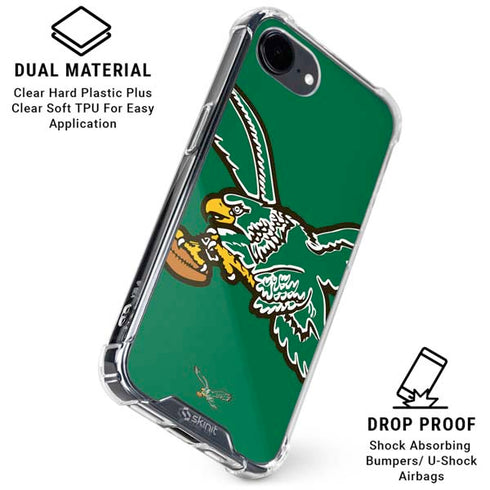 NFL Philadelphia Eagles Retro Logo iPhone 16e Clear Case