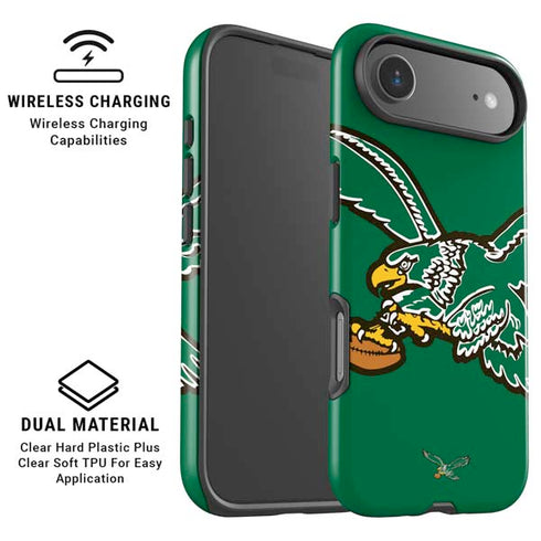 NFL Philadelphia Eagles Retro Logo iPhone 17 Air Magsafe Impact Case