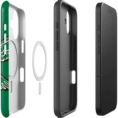 NFL Philadelphia Eagles Retro Logo iPhone 17 Magsafe Impact Case