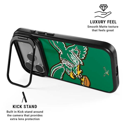 NFL Philadelphia Eagles Retro Logo iPhone 17 Pro Kickstand Case