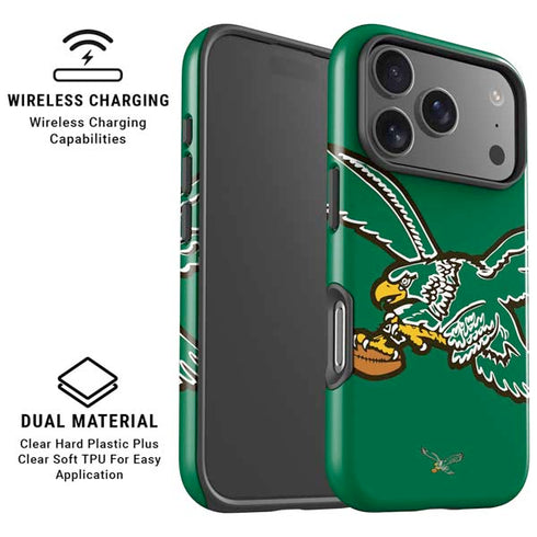 NFL Philadelphia Eagles Retro Logo iPhone 17 Pro Max Magsafe Impact Case