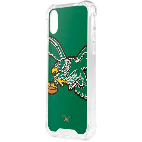 NFL Philadelphia Eagles Retro Logo iPhone XS Clear Case