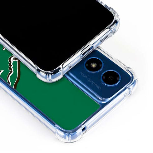 NFL Philadelphia Eagles Retro Logo Moto G 5G (2024) Clear Case