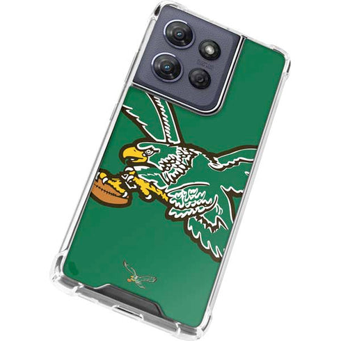 NFL Philadelphia Eagles Retro Logo Moto G Play 5G (2025) Clear Case