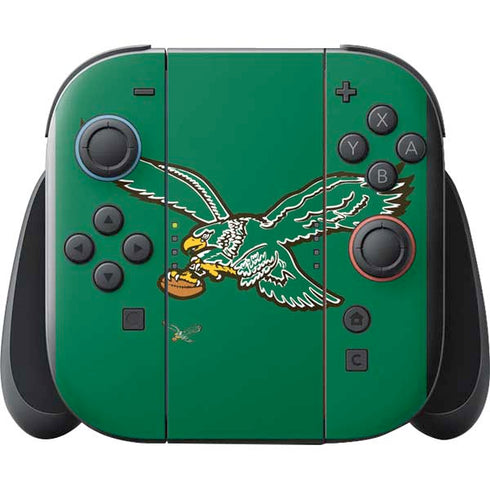 NFL Philadelphia Eagles Retro Logo Nintendo Switch 2 (2025) with Joy-Con Skin