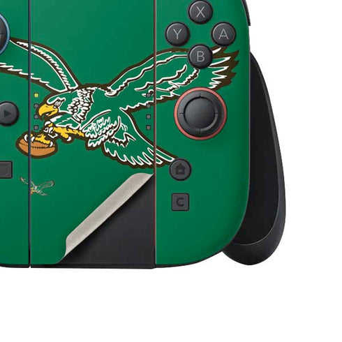 NFL Philadelphia Eagles Retro Logo Nintendo Switch 2 (2025) Joy-Con Controller Skin