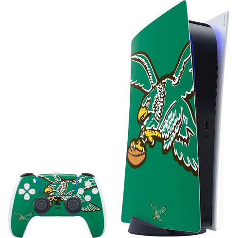 NFL Philadelphia Eagles Retro Logo PlayStation PS5 Skins