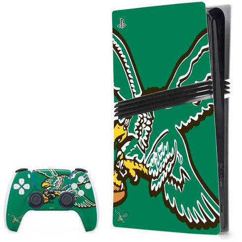 NFL Philadelphia Eagles Retro Logo PS5 Pro Bundle Skin