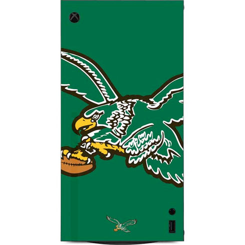 NFL Philadelphia Eagles Retro Logo XBox Series X Digital Edition Console Skin