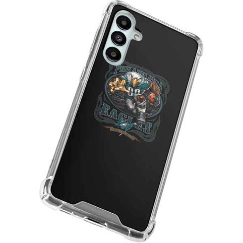Liquid Blue NFL Philadelphia Eagles Running Back Galaxy A16 5G Clear Case