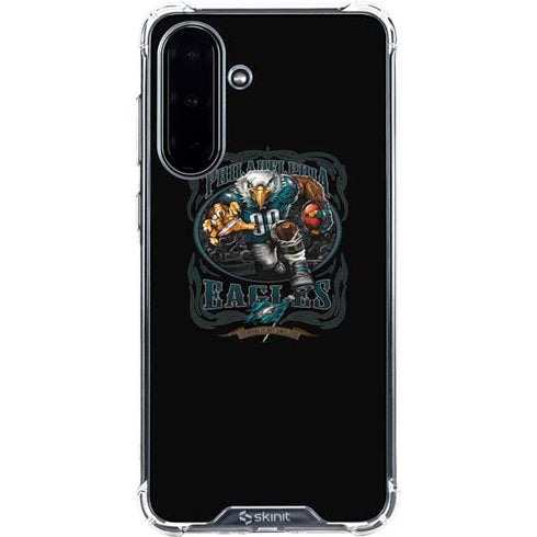 Liquid Blue NFL Philadelphia Eagles Running Back Galaxy A36 5G Clear Case