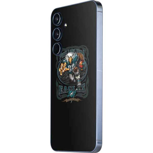 Liquid Blue NFL Philadelphia Eagles Running Back Galaxy A55 5G Skin