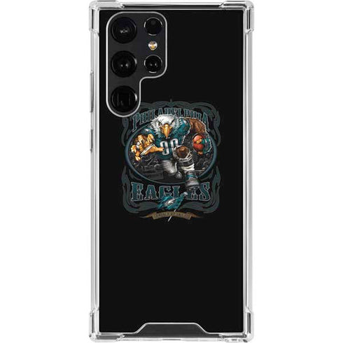Liquid Blue NFL Philadelphia Eagles Running Back Galaxy S23 Ultra Clear Case