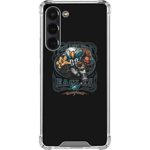 Liquid Blue NFL Philadelphia Eagles Running Back Galaxy S24 FE Clear Case