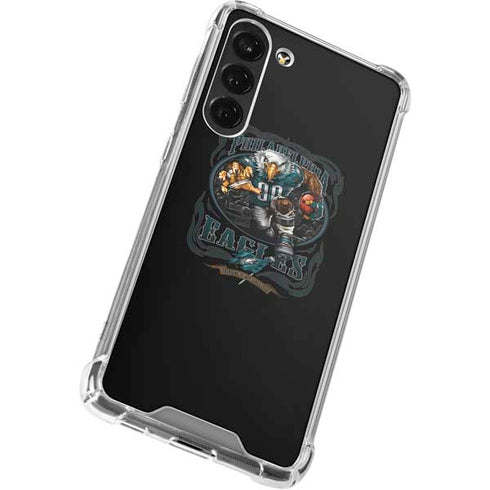 Liquid Blue NFL Philadelphia Eagles Running Back Galaxy S24 FE Clear Case