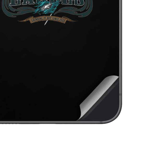Liquid Blue NFL Philadelphia Eagles Running Back Galaxy S25 Plus Skin