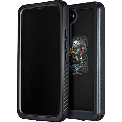 Liquid Blue NFL Philadelphia Eagles Running Back Galaxy S24 Plus Waterproof Case