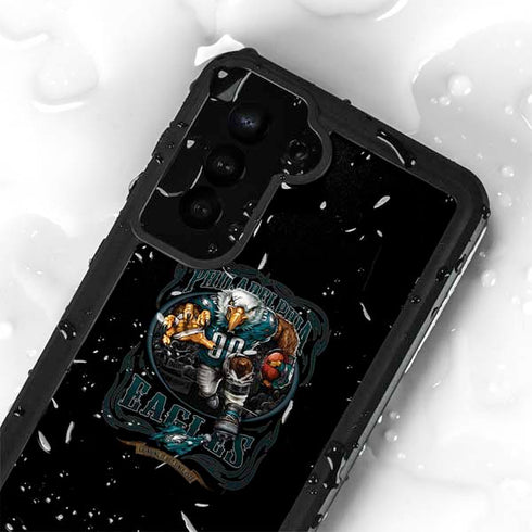 Liquid Blue NFL Philadelphia Eagles Running Back Galaxy S24 Plus Waterproof Case