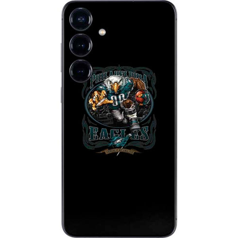Liquid Blue NFL Philadelphia Eagles Running Back Galaxy S24 Skin