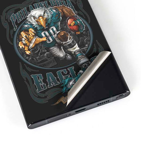 Liquid Blue NFL Philadelphia Eagles Running Back Galaxy S24 Ultra Skin