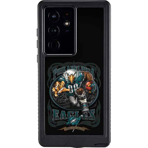 Liquid Blue NFL Philadelphia Eagles Running Back Galaxy S24 Ultra Waterproof Case