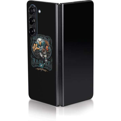 Liquid Blue NFL Philadelphia Eagles Running Back Galaxy Z Fold5 5G Skin