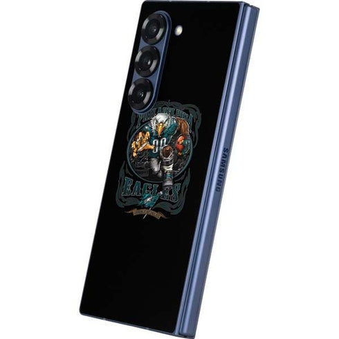 Liquid Blue NFL Philadelphia Eagles Running Back Galaxy Z Fold6 Skin