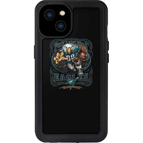 Liquid Blue NFL Philadelphia Eagles Running Back iPhone 15 Plus Waterproof Case