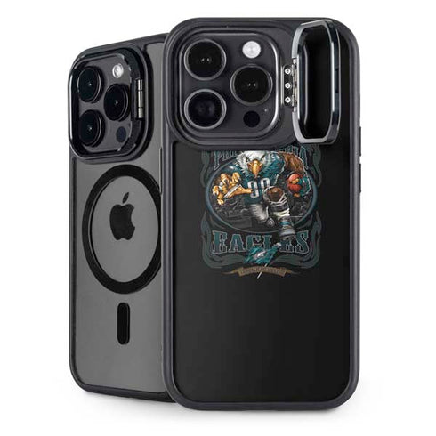 Liquid Blue NFL Philadelphia Eagles Running Back iPhone 15 Pro Max Kickstand Case