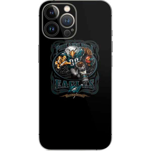 Liquid Blue NFL Philadelphia Eagles Running Back iPhone 15 Pro Max Skin