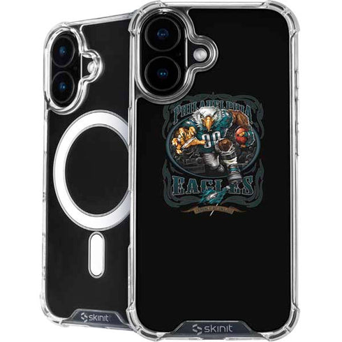 Liquid Blue NFL Philadelphia Eagles Running Back iPhone 16 Plus MagSafe Case
