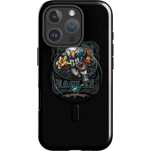 Liquid Blue NFL Philadelphia Eagles Running Back iPhone 16 Pro Magsafe Impact Case
