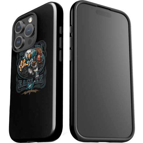 Liquid Blue NFL Philadelphia Eagles Running Back iPhone 16 Pro Max Impact Case