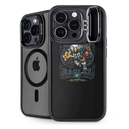Liquid Blue NFL Philadelphia Eagles Running Back iPhone 16 Pro Max Kickstand Case