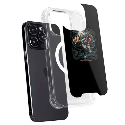 Liquid Blue NFL Philadelphia Eagles Running Back iPhone 16 Pro Max MagSafe Case