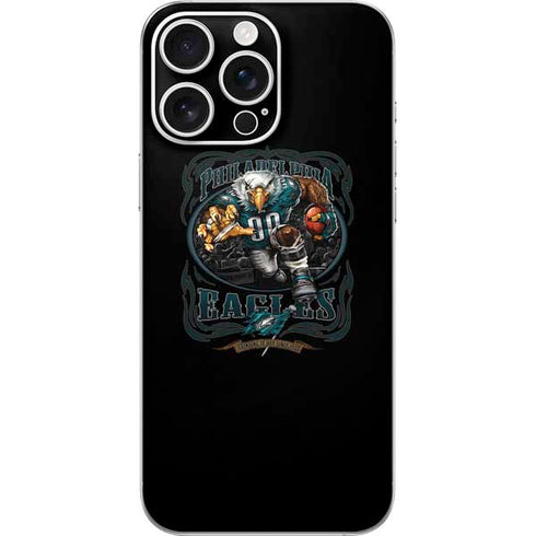 Liquid Blue NFL Philadelphia Eagles Running Back iPhone 16 Pro Max Skin