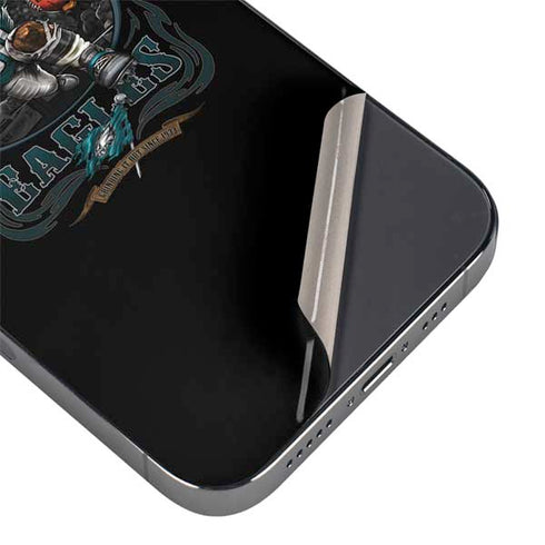 Liquid Blue NFL Philadelphia Eagles Running Back iPhone 16 Pro Skin