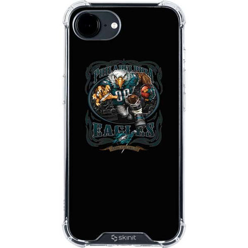 Liquid Blue NFL Philadelphia Eagles Running Back iPhone 16e Clear Case