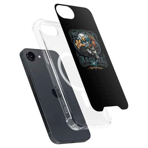 Liquid Blue NFL Philadelphia Eagles Running Back iPhone 16e MagSafe Case