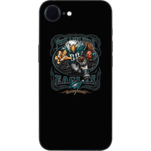 Liquid Blue NFL Philadelphia Eagles Running Back iPhone 16e Skin