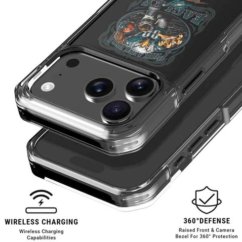 Liquid Blue NFL Philadelphia Eagles Running Back iPhone 18 Pro Clear Case