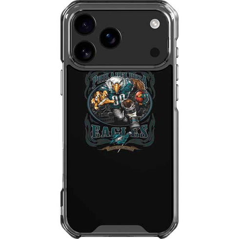 Liquid Blue NFL Philadelphia Eagles Running Back iPhone 18 Pro Max Clear Case
