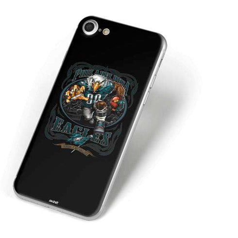 Liquid Blue NFL Philadelphia Eagles Running Back iPhone 8 Skin