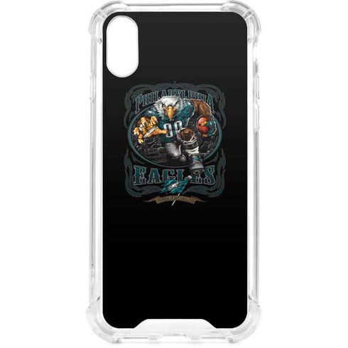 Liquid Blue NFL Philadelphia Eagles Running Back iPhone XS Clear Case